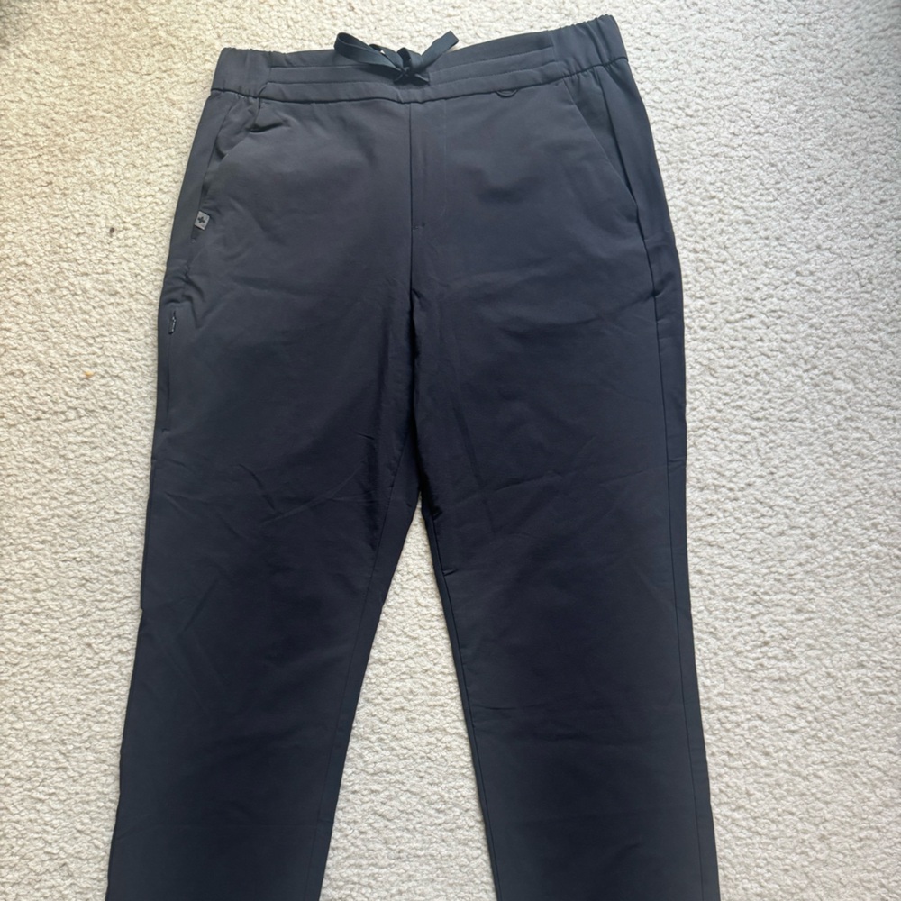 Figs Pro Black Elastic-Waist Scrub Pants- NWOT